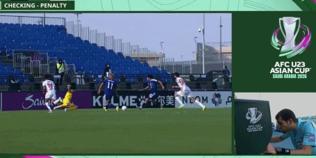 电竞比分-U23亚洲杯争议判罚！日本队点球被取消，VAR介入，约旦逃过一劫